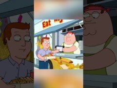 Peter Runs A Food Truck😂 || #familyguy #shorts