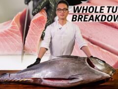 How a Master Sushi Chef Butchers a 250 Pound Bluefin Tuna — Omakase