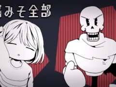 【Undertale】M/AD HE/A/D L/O/VE【手描き】